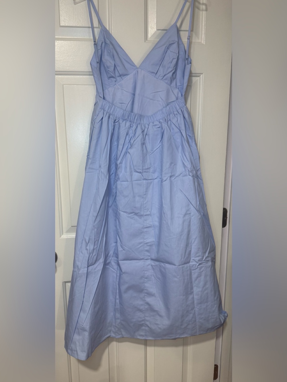 NWT Commense coastal cowgirl open back long dress. - Picture 5 of 9